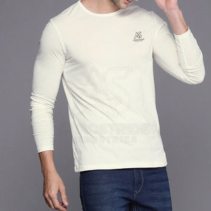 เสื้อยืดแขนยาวผ้าฟลีซทันสมัย เป็นมิตรกับสิ่งแวดล้อม ปรับแต่งได้ตามต้องการสำหรับการสวมใส่แบบสบายๆ และผ่อนคลาย - Product Image 3
