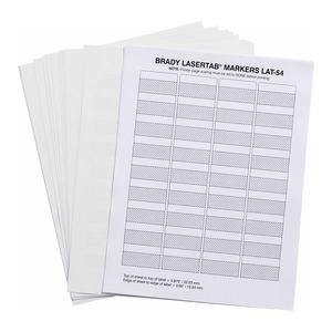 Étiquettes en polyester auto-laminantes Brady LaserTab pour l'identification des câbles et des actifs - Product Image 3