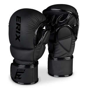 Gants de sparring en cuir pour MMA, gants de grappling professionnels pour la boxe, équipement d'entraînement premium pour le sac de frappe UFC - Product Image 2