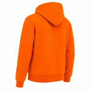 Custom Logo Mens Zip Hoodie Heavy Weight Fleece Full Zipper Hooded Sweatshirt Split Kangaroo Pocket Casual Blank Men Zip Hoodie - Product Image 6