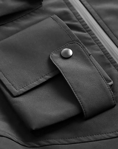 men techwear jacket with utility design suitable for casual and active lifestyles mens techwear jacket with simple style - Product Image 3