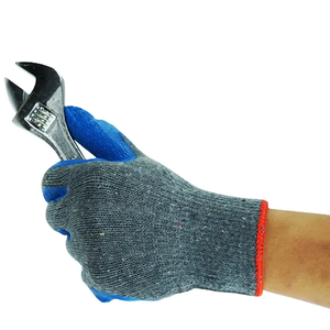 Safety <b>Gloves</b> With Textured Fingertips Anti-Slip <b>Knit</b> Wrist General Purpose Work <b>Gloves</b> - Product Image 4