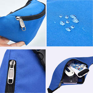 Riñonera Impermeable de Nailon para Hombre y Mujer, con Logotipo Personalizado, para Viajes, Correr, Ligera, con Bolsillo con Cremallera - Product Image 5