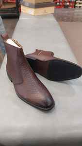 Nouvelle Arrivée 2026 – Bottes Rétro Western Décontractées pour Hommes en Cuir Véritable, Montantes, Imperméables, Respirantes, Légères, Logo Personnalisable – Toutes Tailles - Product Image 2