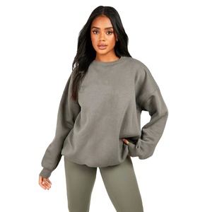 Sweat-shirt femme personnalisé de haute qualité, pull en coton 100%, sweat à capuche brodé pour femme - Product Image 1