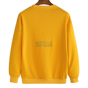 Sudadera con capucha y cremallera para hombre, 180 gramos, forro polar de algodón de alto gramaje, antiencogimiento, amarillo brillante, ecológica, de fábrica - Product Image 4