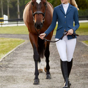 Chaqueta de equitación de diseño elegante y ajuste cómodo con tela premium y acabado suave. Servicio OEM. - Product Image 4