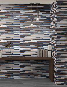 Azulejos Decorativos Premium Brillantes de 600x1200 para Hoteles de Lujo, Paredes Destacadas, Vestíbulos Corporativos de Alta Gama, Renovación de Interiores, Porcelana - Product Image 2