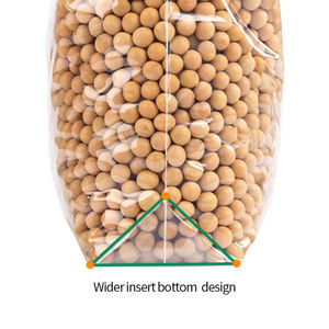 Sacs refermables en PE thermosoudables de qualité alimentaire, durables et étanches, avec fermeture à glissière, pour la conservation des aliments au congélateur - Product Image 5