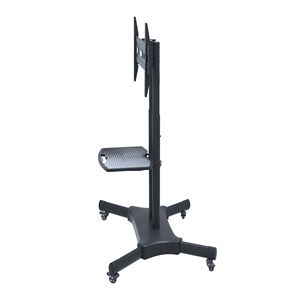 Supporto TV Girevole Regolabile in Altezza per TV da 32-80 Pollici, VESA Massimo 600x400mm, Staffa Universale per TV (Nero) - Product Image 5