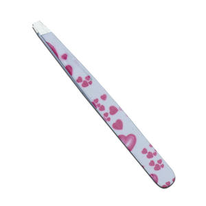 Pinzas Profesionales Hechas a Mano de 9.7cm, Acero con Alto Contenido de Carbono, Puntas Inclinadas, Ligeras y Duraderas para Dar Forma a las Cejas y Eliminar Vello Encarnado - Product Image 3