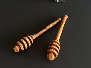 Palito de madera para verter miel para tarro de miel y set de desayuno - Product Image 3