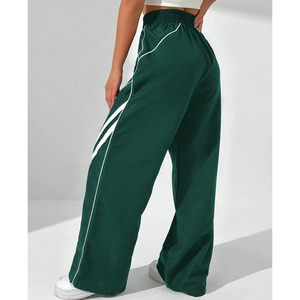 Fashionable Women Skinny Flared <b>Trousers</b> <b>Elastic</b> Waist Stretchy Cotton Fabric for <b>Work</b> Party or Travel flared ladies <b>trouser</b> - Product Image 6