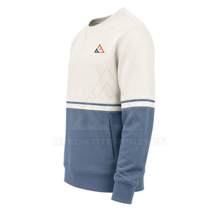 เสื้อสเวตเชิ้ตคอกลมแขนยาวผู้ชาย สวมใส่สบาย อุ่นสบาย แฟชั่นทันสมัย ขายส่ง รับทำโลโก้ตามสั่ง ผลิตจำนวนมากจากโรงงาน - Product Image 4
