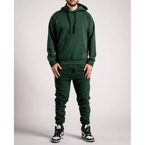 Conjunto Deportivo Urbano Unisex de Felpa de Algodón, Sudadera con Capucha y Pantalones Ajustados, Estilo Casual para Invierno, Ecológico y de Primera Calidad - Product Image 1