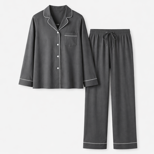 Pijamas de Algodón Suave al por Mayor para Mujer - Proveedor OEM con Diseños Personalizados Disponibles - Product Image 1