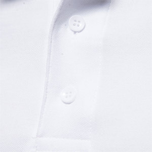 <b>Men</b> <b>White</b> Raglan <b>Sleeve</b> T-<b>Shirt</b> With Navy Contrast Trim Stand Collar Casual Fit Knitted Solid Color <b>Short</b> <b>Sleeve</b> Regular Length - Product Image 3