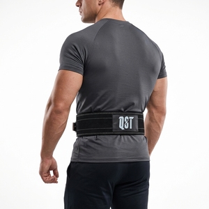 Ceinture de musculation en cuir personnalisée de haute qualité, protection professionnelle, fermeture à boucle, design unisexe pour la musculation - Product Image 6