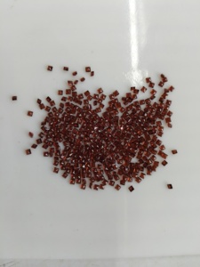 Granat rouge naturel 2MM, taille princesse carrée, qualité supérieure, pierre précieuse en vrac pour la fabrication de bijoux - Product Image 3