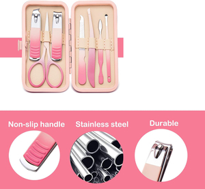 Ensemble professionnel de manucure et pédicure en acier inoxydable, outils de soin des ongles - Product Image 4
