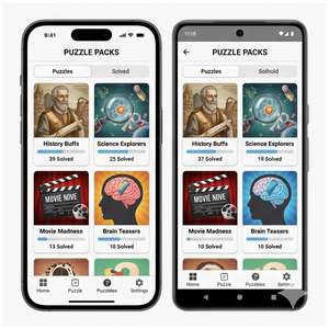 Aplicación de crucigramas Royalcraft – Juego de rompecabezas de palabras, entrenamiento cerebral, desafíos diarios y mejora del vocabulario IOS/Android y MAC - Product Image 4