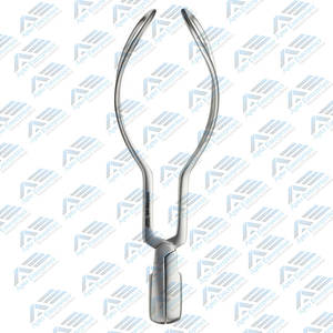 Wrigley, 23 cm, fórceps obstétricos, cuchillas fenestradas, instrumentos médicos quirúrgicos de acero inoxidable, obstetricia, cirugía General - Product Image 6