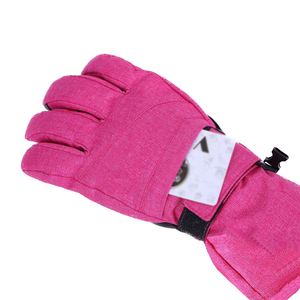 Guantes de Esquí Profesionales de Cuero, Completos, Antideslizantes, con Pantalla Táctil, Impermeables, Resistentes al Viento, Térmicos, para Todas las Estaciones - Product Image 2