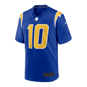 Maillot de football américain de haute qualité à manches courtes, imprimé, personnalisé avec logo d'équipe, séchage rapide, uniforme athlétique pour les ligues - Product Image 2