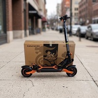 Trottinette électrique pliable de qualité supérieure KuKirinn G2 Max, moteur sans balais étanche, suspension intégrale, éclairage LED, contrôle par application