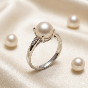 Perlas de Mar Blancas de Grado Especial AA, 11 mm, Brillantes, Redondas y Perfectas, Representan Lujo y Elegancia - Product Image 4