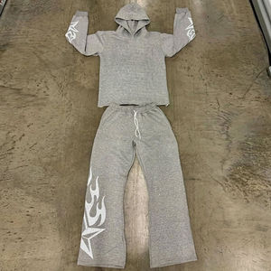 Trajes Deportivos de Alta Calidad para Hombre y Mujer 2026, con Estampado Desgastado por el Sol, Pedrería, Transpirables, con Capucha - Product Image 4