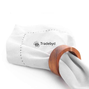 Anneau de serviette en bois fait main de luxe, écologique, durable, élégant, pour la décoration de table, accessoires haut de gamme pour hôtels et mariages, global - Product Image 6