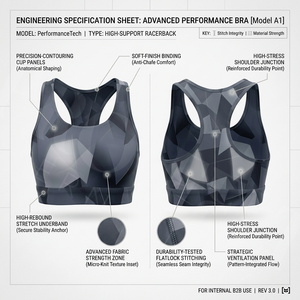 High Support Racerback Sports <b>Bra</b> Women Shockproof Breathable Fitness Yoga Running Workout Padded Seamless <b>Stretch</b> Custom <b>Bra</b> - Product Image 2