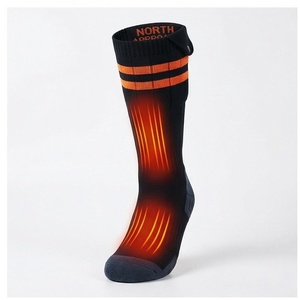 North Approach Thermal <b>Knee</b> <b>High</b> <b>Socks</b> for Hiking Outdoor Sports Winter Warm Thick Striped Design Adult <b>Socks</b> - Product Image 1