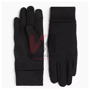 Guantes ligeros y transpirables para correr, antideslizantes, con agarre en la palma, dedos para pantalla táctil, tela que absorbe la humedad para Fitness al aire libre - Product Image 1