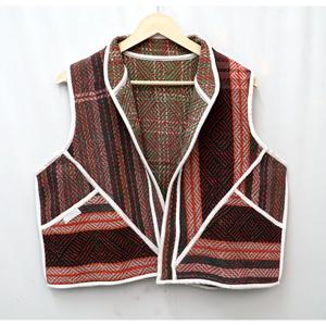 Boho Style Vintage Short Cotton Vest Coat <b>Women</b> Embroidered Suzani <b>Waistcoat</b> Kantha Jacket Summer Bohemian Hippie - Product Image 2