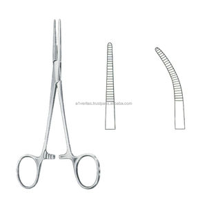 Straight & Curved A-1 VERITAS Kellye-Rankin Arteryy Forceps 16cm Stainless Steel Reusable Surgical Instruments - Product Image 4