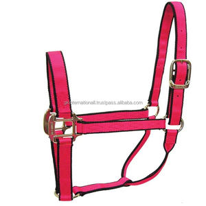 Licol de cheval en nylon réglable de 25 mm, fait sur mesure, pour l'équitation western, en plusieurs couleurs - Product Image 2