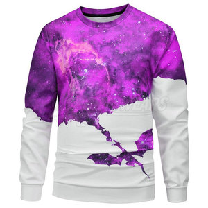 Sweat-shirt d'hiver exclusif pour homme, en tissu polaire, sublimation unie, écologique et respirant, vêtement décontracté - Product Image 3