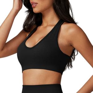 Best Selling Women Sports <b>Bra</b> High Quality Yoga <b>Bra</b> Soft Comfortable <b>Stretch</b> Fabric Gym Training Running Fitness Sports Wear - Product Image 2