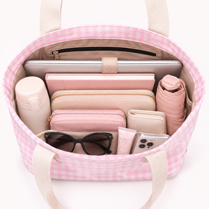 For Reusable Tote <b>Bag</b> Canvas Shopping <b>Bag</b> with Zipper Shoulder Handle for Daily Grocery Travel Gym - Product Image 1