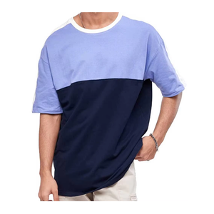 New Fashion <b>Heavy</b> Weight 100% Cotton Men Oversized <b>T</b> <b>Shirts</b> with Custom Logo Breathable Solid Color Men's <b>T</b>-<b>shirts</b> - Product Image 1