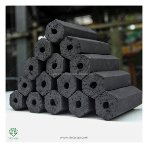 Hexagon Mangrove Black BBQ Grills Máquina de prensa de briquetas de carbón de madera dura de alta duración Hookah Shisha Charcoal - Product Image 1