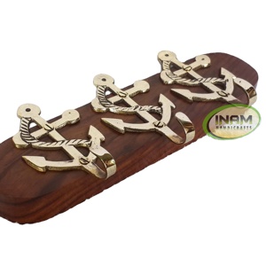 Superiorคุณภาพที่ไม่ซ้ำกัน/HandmadeแขวนทองเหลืองAnchor Design - Product Image 1