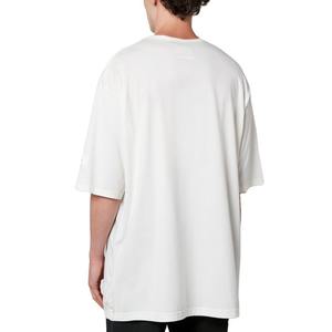 Camiseta de Hombre de Alta Calidad, 100% Algodón, Tejido de Punto, Talla Grande, Estilo Casual de Verano, Hombros Caídos, Manga Corta, Secado Rápido, Cuello Redondo - Product Image 6