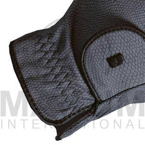 Guantes Deportivos de Material PU Transpirable, Largos hasta la Muñeca, Sin Forro, Estilo Deportivo Gris para Actividades al Aire Libre - Product Image 3