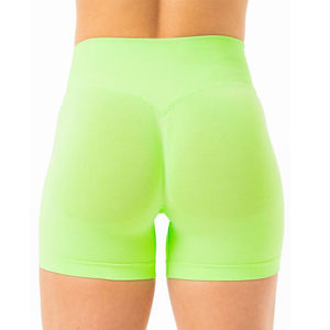 Shorts Deportivos Transpirables de Cintura Media para Mujer, Shorts de Yoga y Gimnasio, Totalmente Personalizados, Shorts para Realzar Glúteos, Servicio OEM - Product Image 2