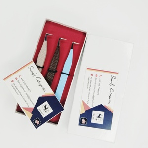 Pince à épiler à pointe en fibre volume russe à 90 degrés logo personnalisé pince à cils collection couleur mate beauté durable pince à cils - Product Image 4