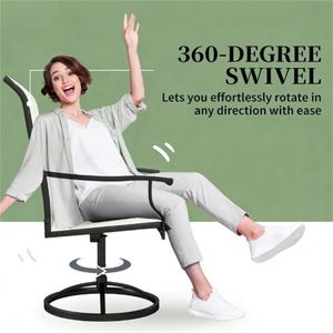 Set di due poltrone color crema e sedie da pranzo per arredamento da giardino/patio - Product Image 2