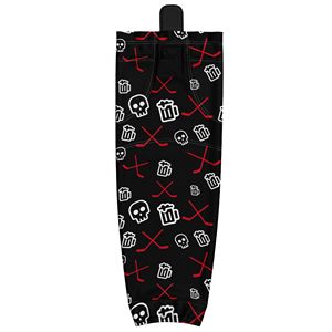 Wholesale Custom Printed Sublimated Grip Ice Hockey <b>Socks</b> Summer Moisture Wicking 100%<b>Polyester</b> Fabric Stretch Fit - Product Image 5